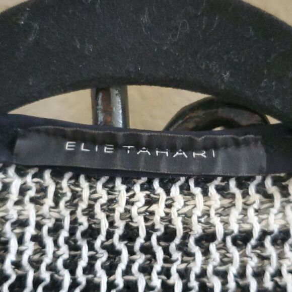 ELIE TAHARI Sweater Jacket - Size Small - Picture 6 of 9